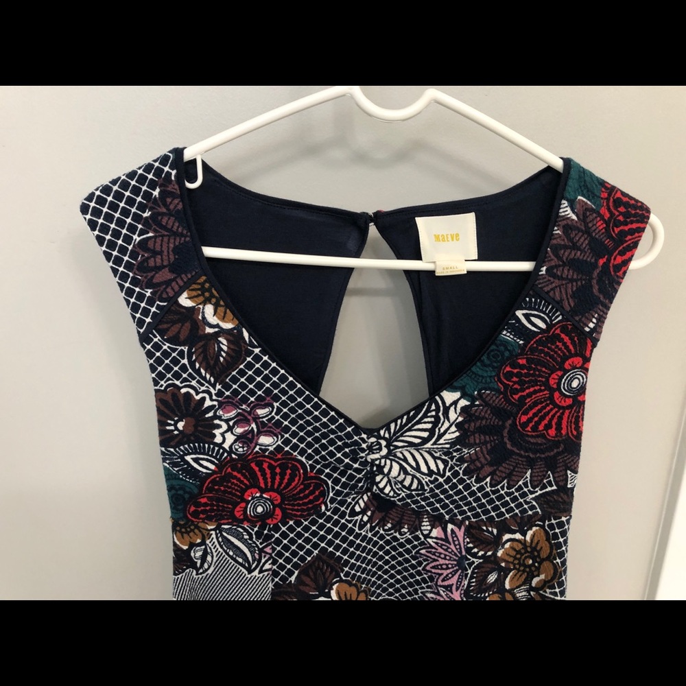 Maeve floral dress knee length